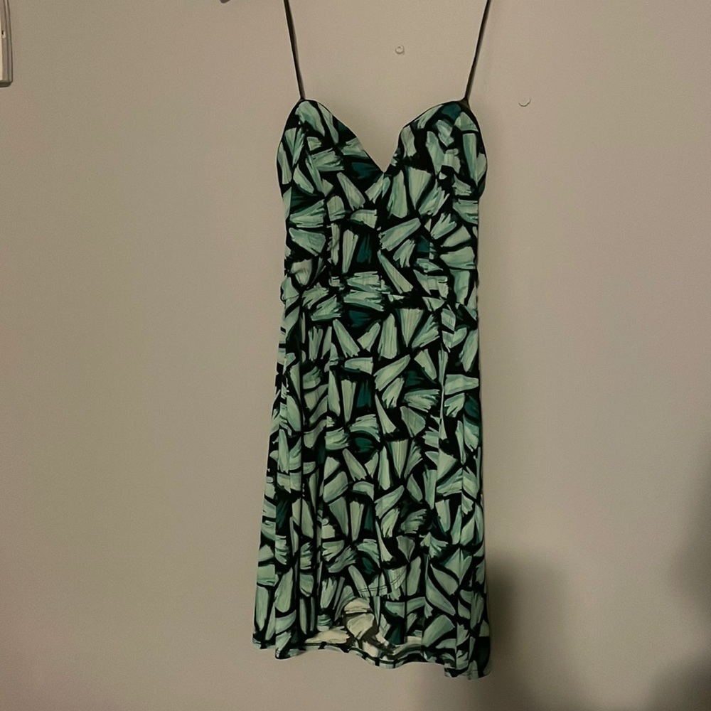 vneck strapless dress